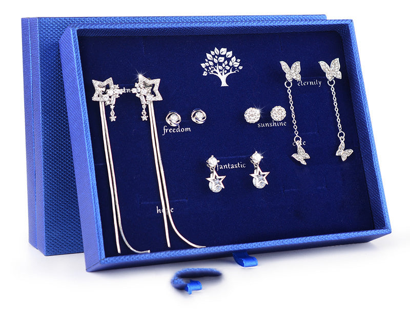 Female Earring Gift Box Tassel Trendy