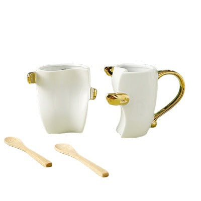 Simple And Creative Ceramic Mug Gift Box