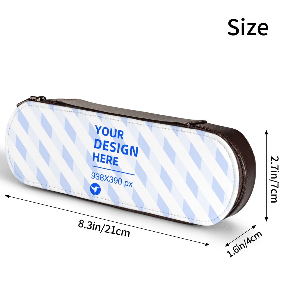 Large-capacity Three-dimensional Hardshell Leather Pencil Case