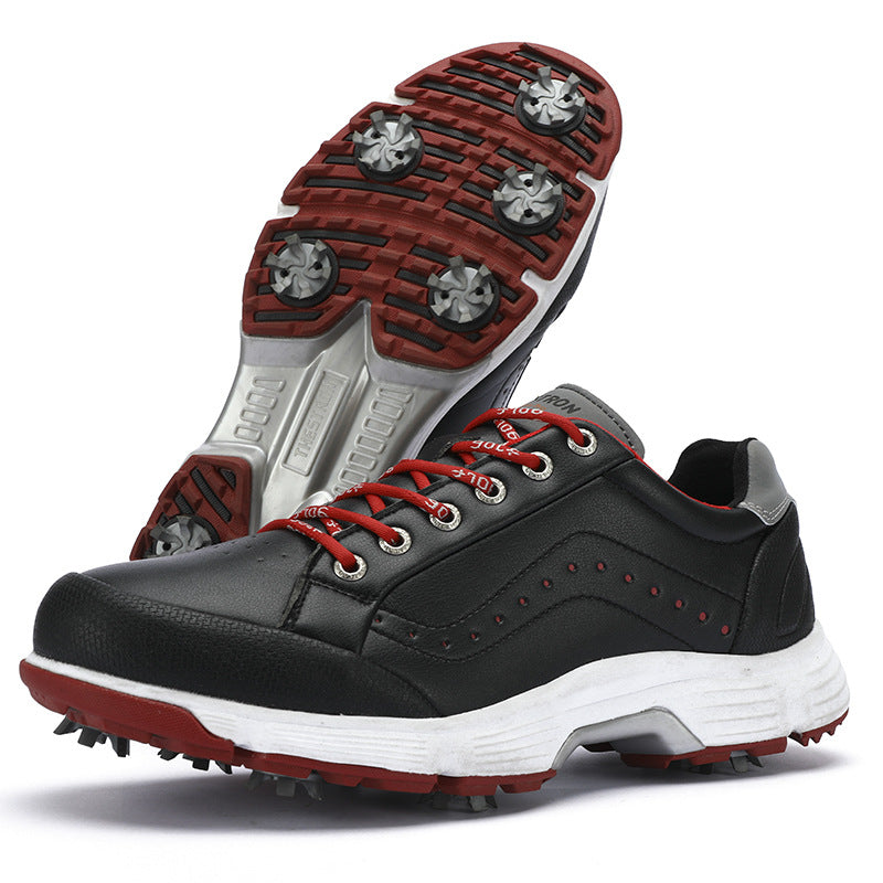 Plus Size Men's Golf Shoes With Spikes