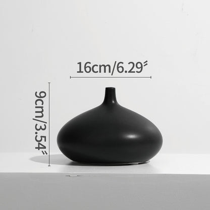 Modern Simple Ceramic Vase Decoration Arrangement Flower Dried Flowers