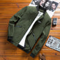 Casual sporty Men's Plus Size Polyester Jacket