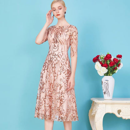 Fashionable Temperament Wedding Dress Covers The Belly And Looks Thin