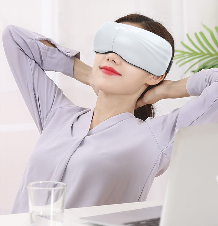 Massager Bluetooth Music Hot Compress Eye Mask Eye Fatigue Air Bag