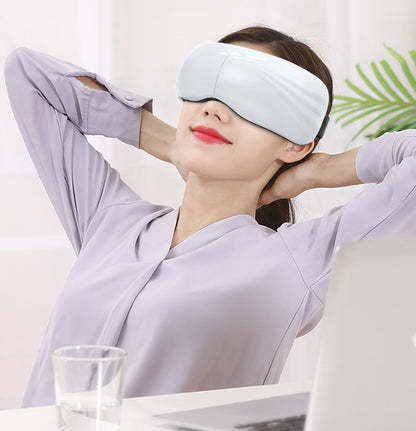 Massager Bluetooth Music Hot Compress Eye Mask Eye Fatigue Air Bag