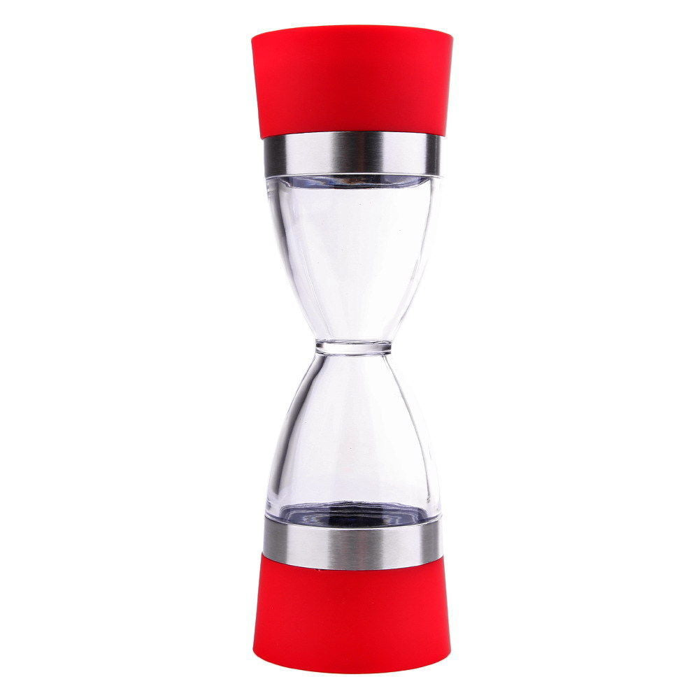 Hourglass 2-in-1 Dual Head Manual Pepper Grinder