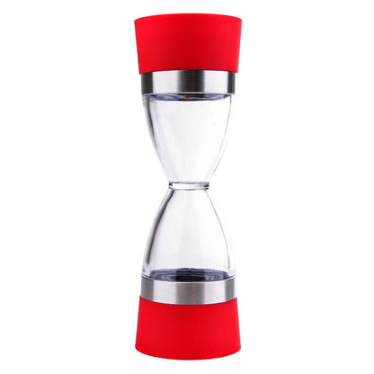 Hourglass 2-in-1 Dual Head Manual Pepper Grinder