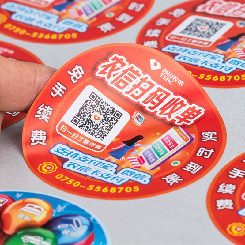 Color Sticker Printing Custom Sticker Paper