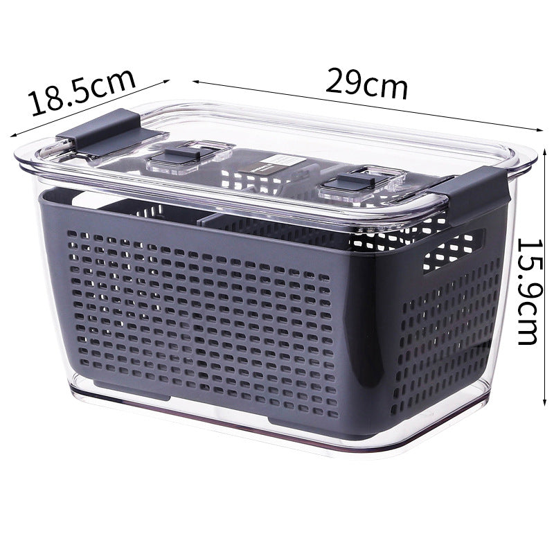 Large Capacity Sealed Food Storage Box With Lid