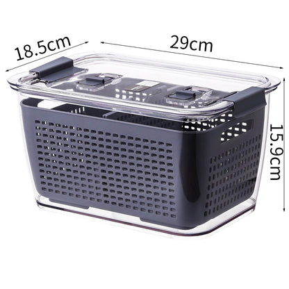 Large Capacity Sealed Food Storage Box With Lid