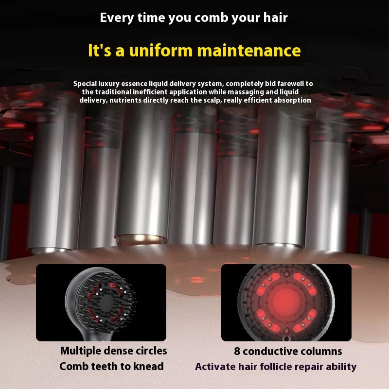 Scalp Care Atomization Electric Massage Comb