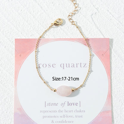 Jewelry Natural Stone Crushed Bracelet