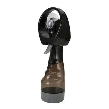 AA Battery Plus Ice With Water Fan Creative Electric Fan For Student Travel