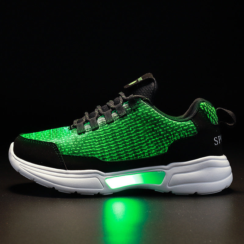 LED Colorful Luminous Casual Couple Shoes