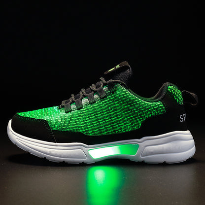 LED Colorful Luminous Casual Couple Shoes