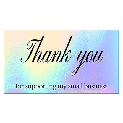 English Holiday Thank You Simple And DIY Creative Greeting Card