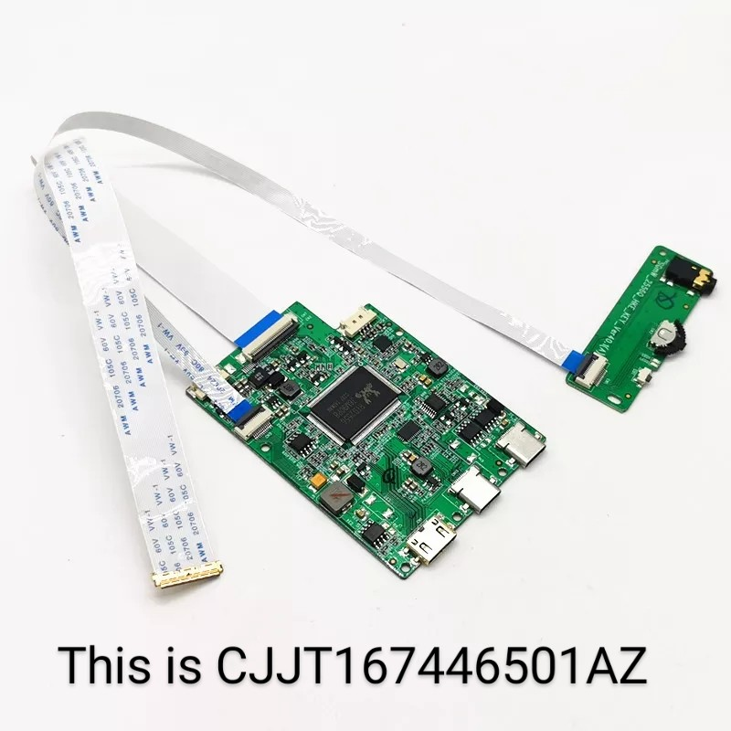 Portable Display Driver Board HDMI Type-C