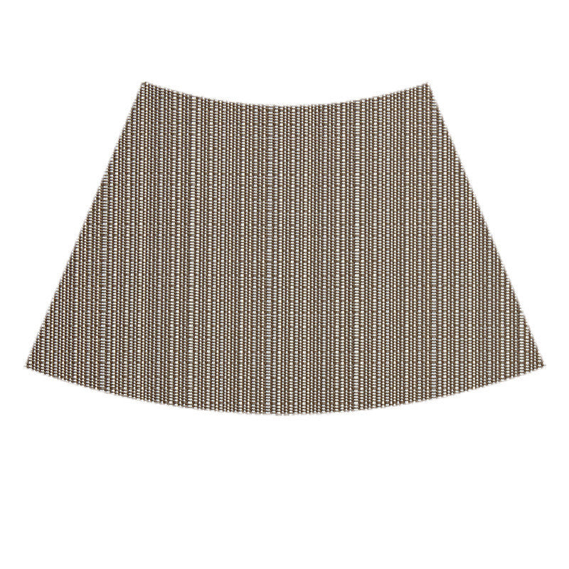 Round Table Fan-shaped Pvc Placemat Heat Insulation
