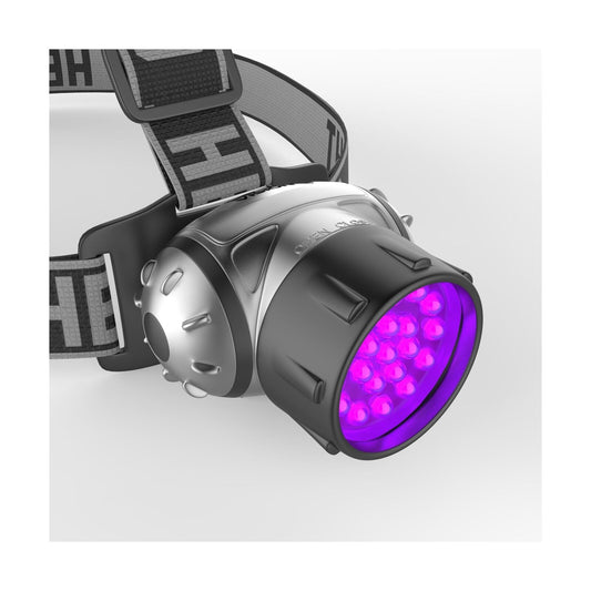 Fashion Simple LED Plastic Purple Headlight