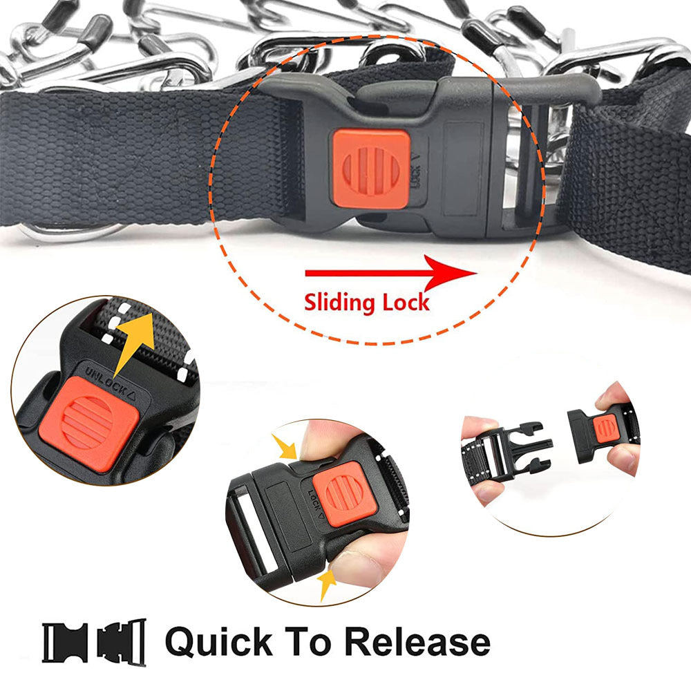 Dog Training Stimulation Chain Dog Collar Pet Supplies Dog Training Supplies Spike Collar Dog Neck Collar Cover Neck Pet Dog Chain