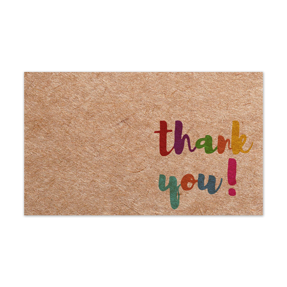 English Holiday Thank You Simple And DIY Creative Greeting Card