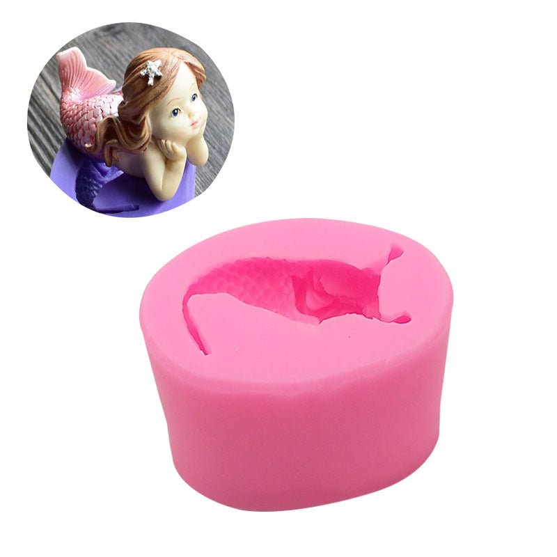 Chocolate Silicone Mold Plaster  Light Clay