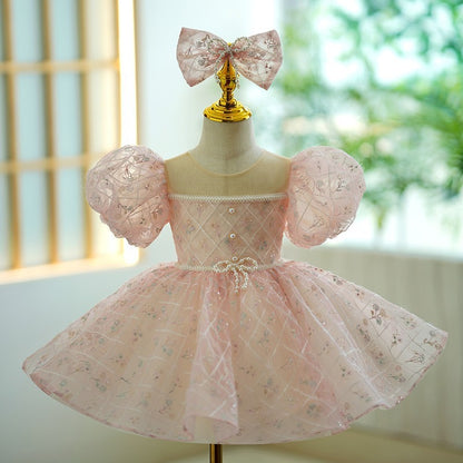 Girl All-match Fashion Umbrella Princess Dress