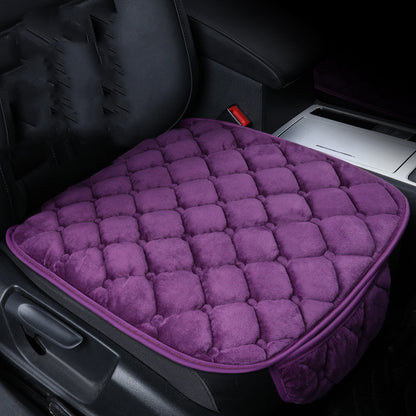 Winter Short Plush Backless Three-piece Seat Cushion