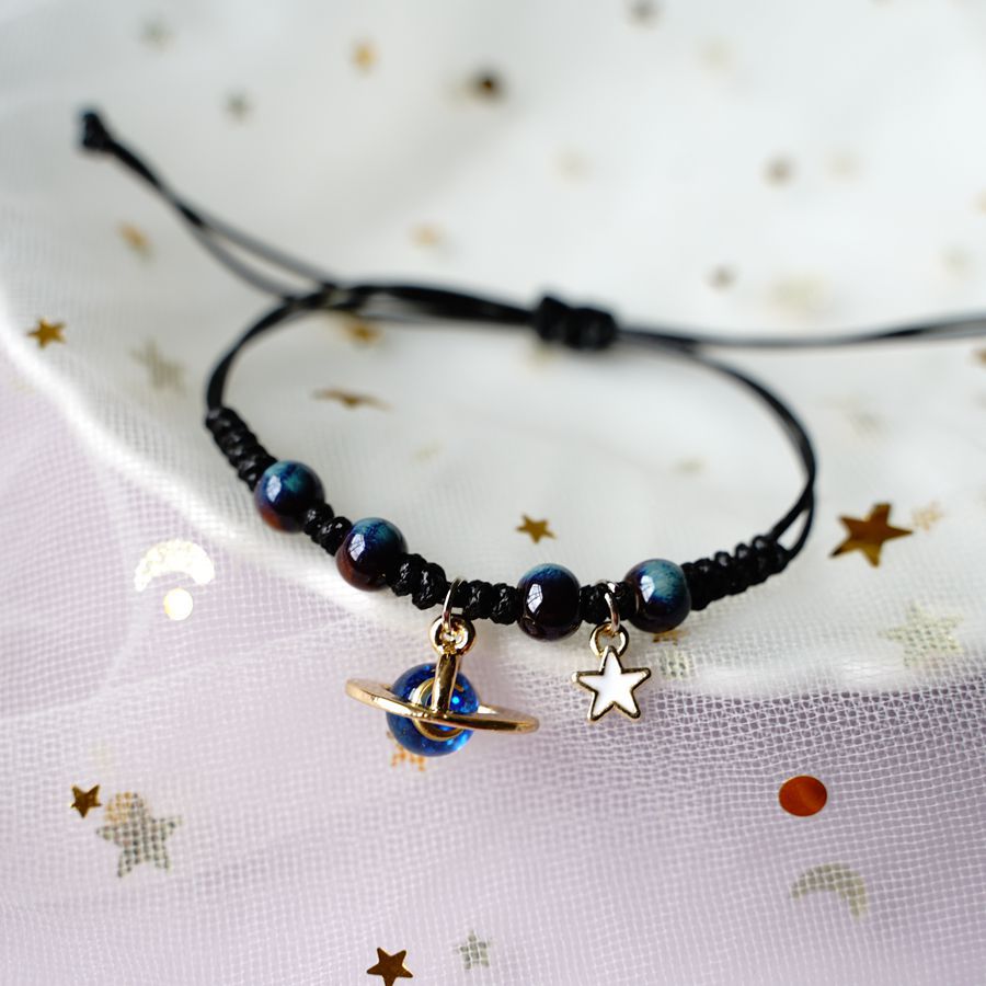 Universe Planet Stars Moon Bracelet