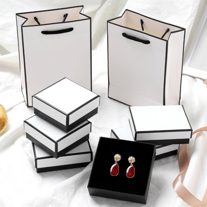 Ins Style Bracelet Ring Earring Nail Necklace Jewelry Gift Box