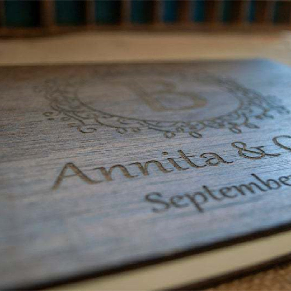 Vintage Wedding Supplies Lettering Notebook