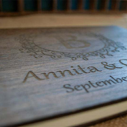 Vintage Wedding Supplies Lettering Notebook