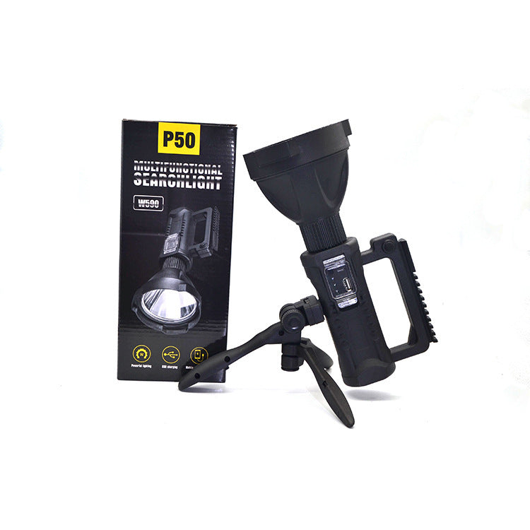 P50 Rechargeable Handheld LED Torch High Power Miner's Lamp