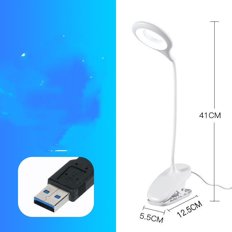 Clip Table Lamp Folding Work Led Bedroom