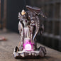 Ceramic Smoke Backflow Incense Burner Nordic Pterodactyl LED Lights Backflow Stove Ornaments