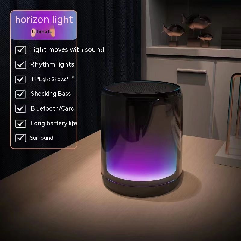 Wireless Bluetooth Speaker Colorful Full Screen Card