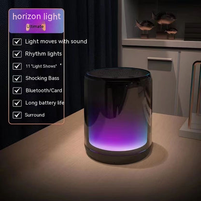 Wireless Bluetooth Speaker Colorful Full Screen Card