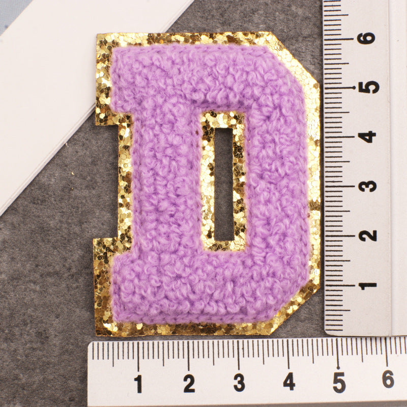 26 Letter Clothing Patch Embroider