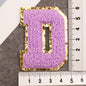 26 Letter Clothing Patch Embroider