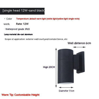 Waterproof Up And Down Spotlight