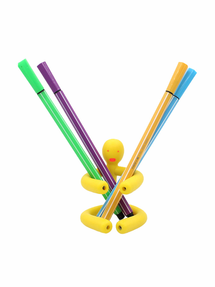 Cute Multipurpose Yellow Man Holder Magnets