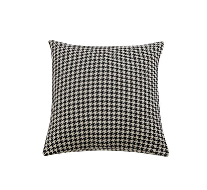 Nordic Black And White Houndstooth Series Sofa Cushion Cover Angsge Pillow Cover
