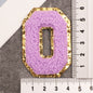 26 Letter Clothing Patch Embroider
