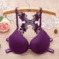 Women's Sexy Lace Beautiful Back Buckle Bra