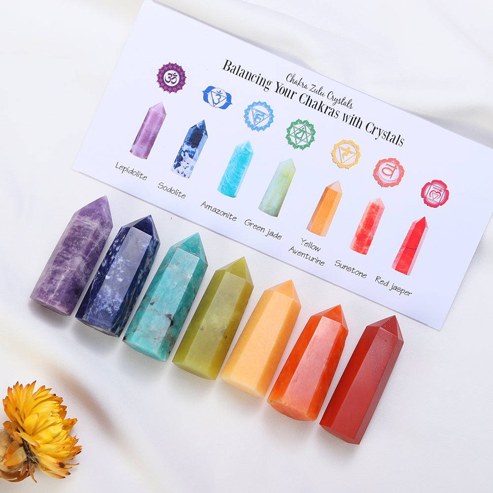 Natural Crystal Hexagonal Prism Raw Ore Specimen Degaussing Box Gift