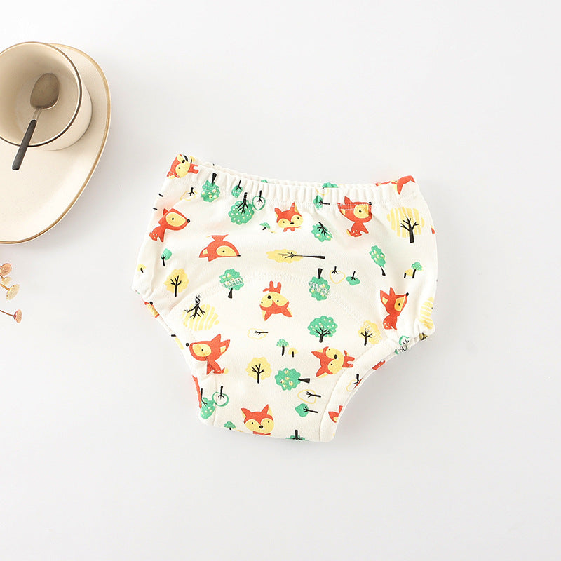 Children's 6-layer Gauze Training Pants Can Be Washed