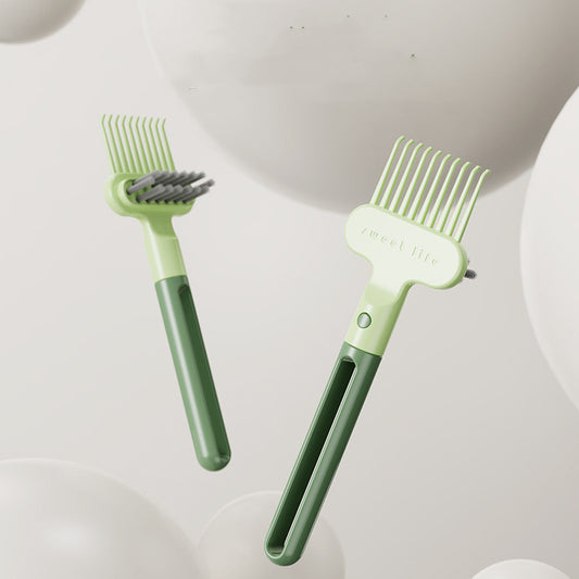 Plastic Hair Airbag Comb Cleaning Artifact