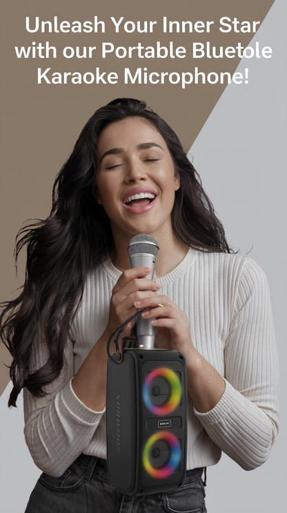 Portable Bluetooth Speaker Color Light Speaker