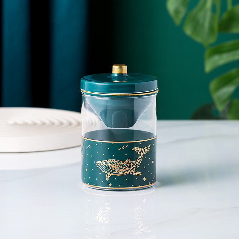 Creative Ashtray Of The Office With Anti-fly Ash And Smoke