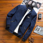 Casual sporty Men's Plus Size Polyester Jacket
